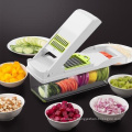 Hopper de coupe à légumes réglables multifonctionnels et coupeur et trancheuse pour la cuisine